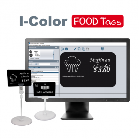 I-Color FOOD Tags